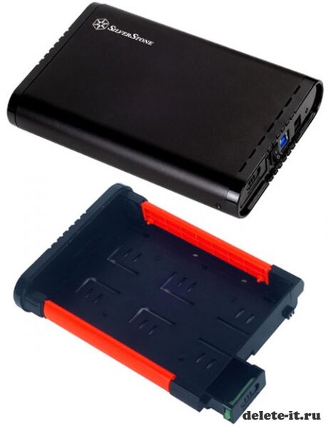 Компактный HDD/SSD-бокс SilverStone Treasure TS07 с USB 3.0