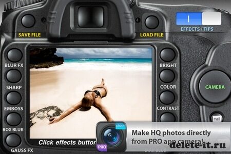 Camera PRO+ 1.1 — улучшаем качество фотографий с iPhone 4