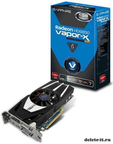 Sapphire Radeon HD 6850 версия Vapor-X Edition