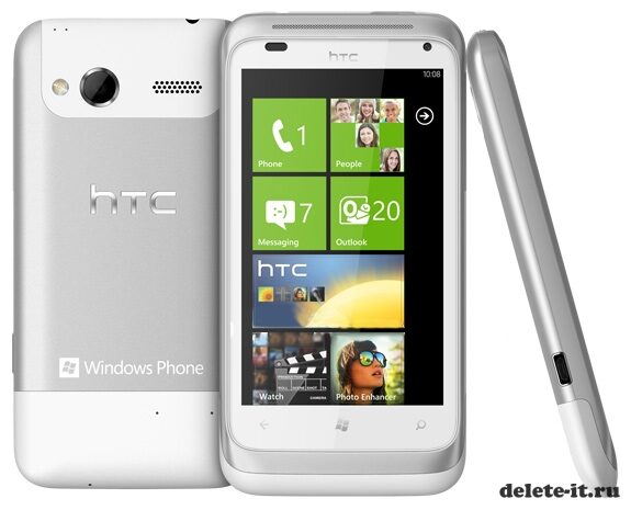 Пресс-фото нового смартфона HTC Omega