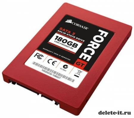 Corsair выпускает SSD накопители Force GT объёмом 180 и 240 ГБ