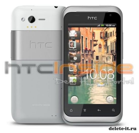 HTC Bliss (Rhyme) — официальные фото дамского смартфона