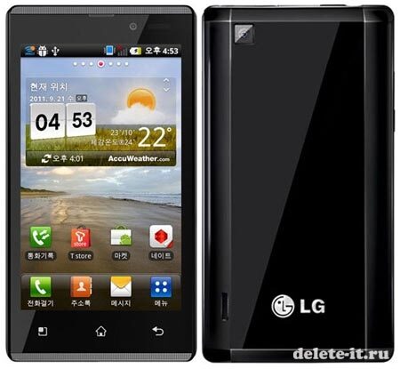 Смартфон LG Optimus EX: обзор и конфигурация
