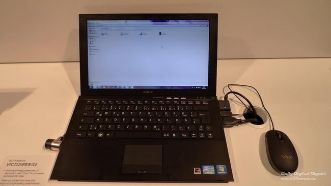 IFA 2011 ноутбуки Sony VAIO