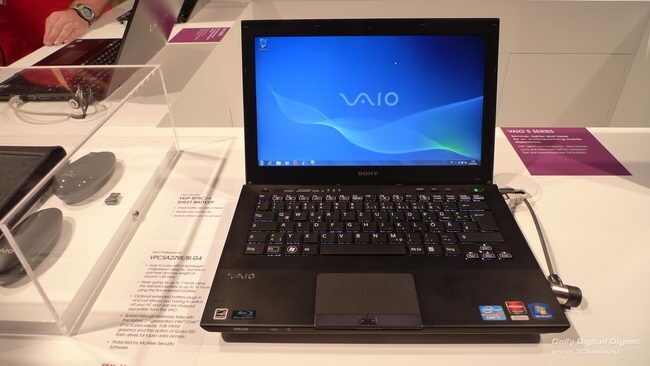 IFA 2011 ноутбуки Sony VAIO