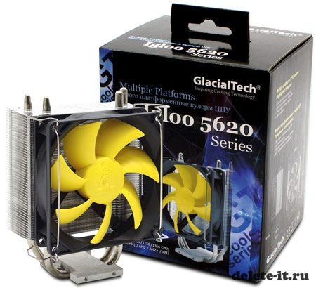 GlacialTech Igloo 5620 – кулер для процессора с низким уровнем шума