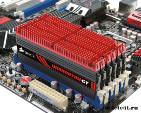 Corsair DOMINATOR GT DDR3-1866 – новая четырехканальная оперативная память на 32 Гбайта
