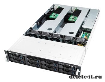 ASUS RS924A: 2U-сервер с поддержкой 4-х CPU и GPU