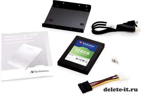 Наборы SSD SATA-II Upgrade Kit от компании Verbatim для ноутбуков