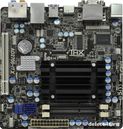 ASRock AD2500B-ITX, AD2700B-ITX и AD2700-ITX типоразмера mini-ITX с процессорами Atom