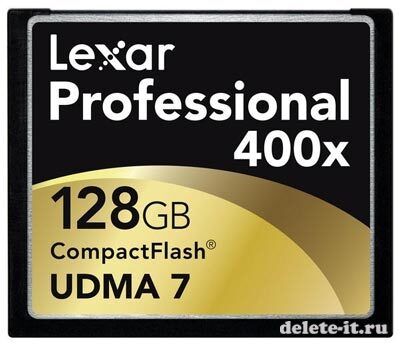 Анонс первых карт памяти CompactFlash с рекордным объемом 256 ГБ от компнаии Lexar