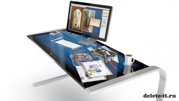 Интерактивный стол iDesk: MS Surface от Apple