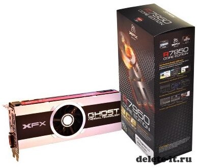 Характеристики и цены XFX Radeon HD 7950 Core Edition