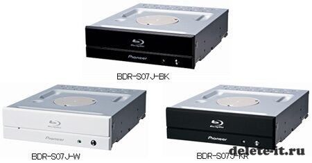 Привод Pioneer BDR-S07J для записи BDXL дисков