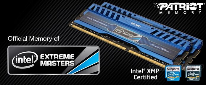 Наборы модулей оперативной памяти Intel Extreme Masters Limited Edition от компании Patriot Memory
