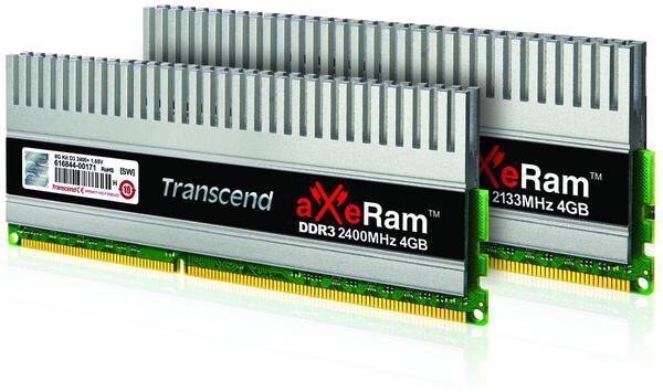 Оперативная память Transcend aXeRam DDR3 для энтузиастов