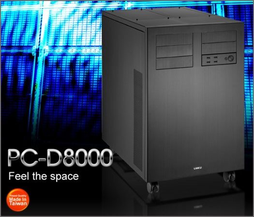 Lian Li PC-D8000 – корпус с местом для 20 жестких дисков