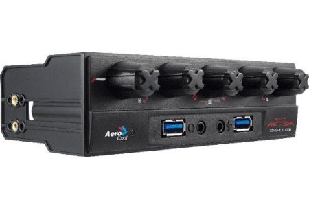 Панель с USB 3.0 и реобасом AeroCool Strike-X X-1000