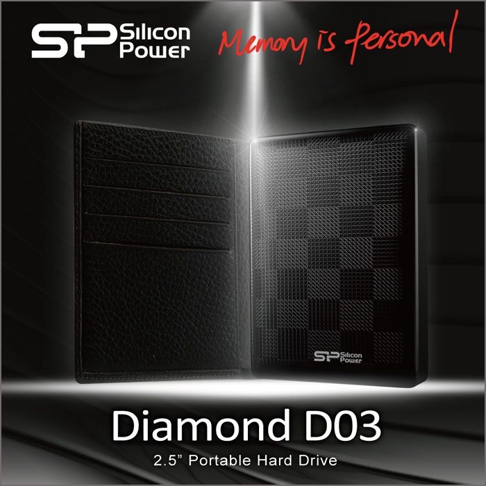 Ультратонкий жесткий диск: SP Diamond D03