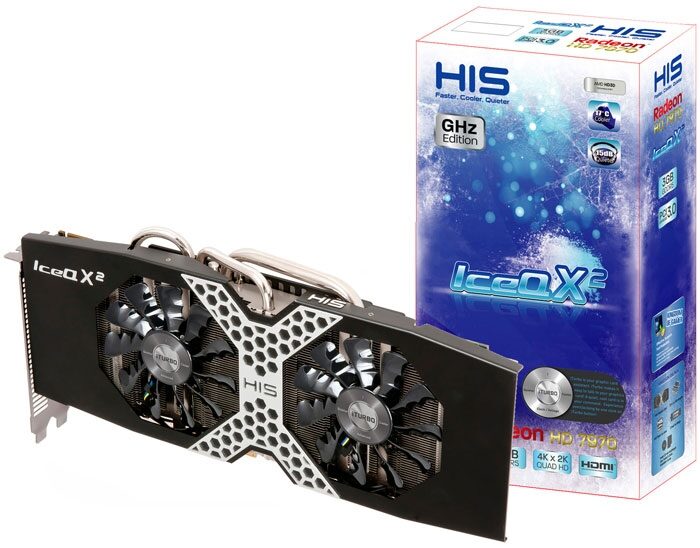 Видеокарта HIS Radeon HD 7970 IceQ X² GHz Edition анонсирована