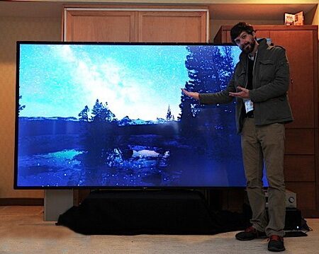 CES 2013: Гигантский телевизор от компании Samsung