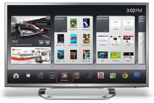 CES 2013: Новые подробности о Google TV от компании LG за 2013 год