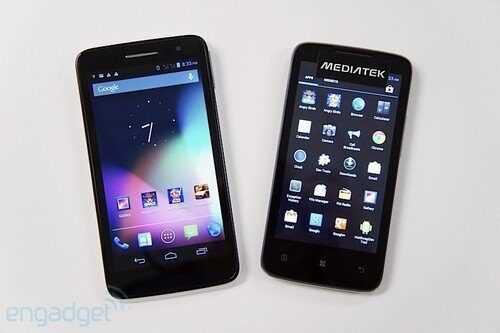 CES 2013: Смартфон на базе 4-ядерного чипа MediaTek от фирмы Alcatel