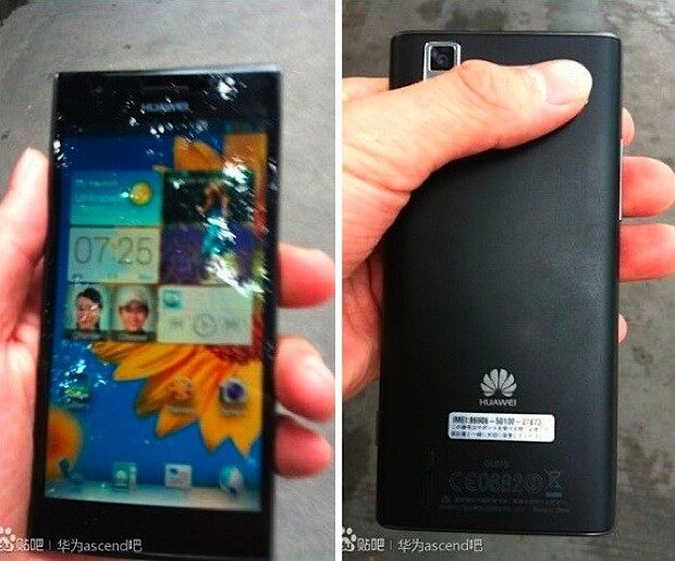 MWC 2013: Фотографии флагманского смартфона Huawei Ascend P2