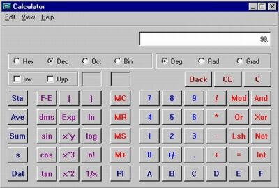 Калькулятор - офисная программа