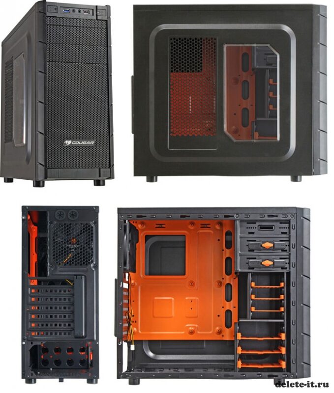 COUGAR Archon с черно-оранжевым корпусом для любителей игр