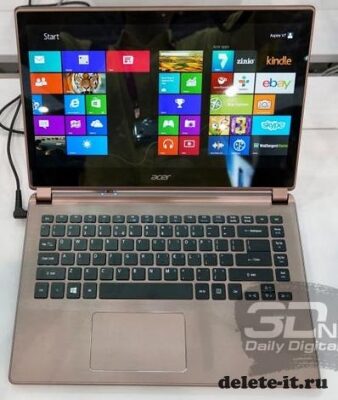 Computex 2013: в продаже с июня, ультрабук Acer Aspire V7 цена от $1300