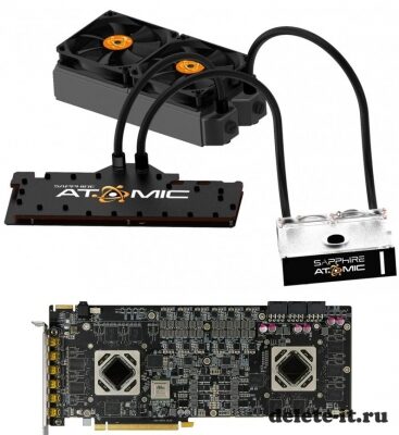 Computex 2013: анонс Sapphire Radeon HD 7990 ATOMIC Edition с «водянкой»