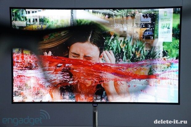 Продажу OLED-телевизоров с 55-дюймовым экраном Samsung начинает в Южной Корее