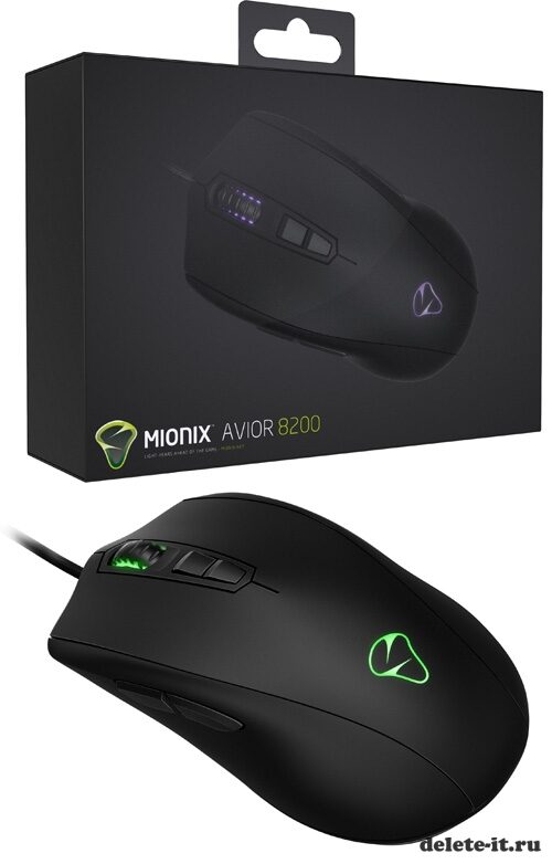 Игровая мышь профессионального класса Mionix AVIOR 8200 для обеих рук
