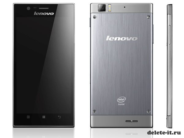 Lenovo K900 – металлический смартфон с атомной начинкой 