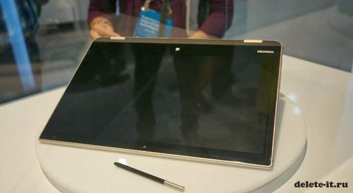 CES 2014: на стенде Toshiba представлен новый ноутбук