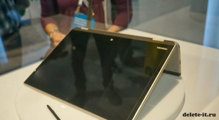 CES 2014: на стенде Toshiba представлен новый ноутбук