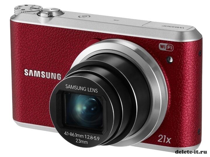 CES 2014: компактная фотокамера WB350F от Samsung, оснащенная сенсорным дисплеем, NFC и Wi-Fi