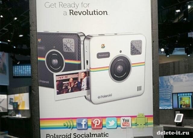 CES 2014: стенд Polaroid