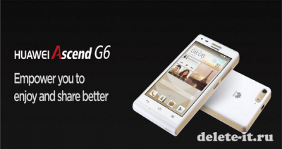 MWC 2014: Ascend G6 от торговой марки Huawei