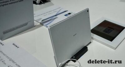 MWC 2014: Появились фотографии нового планшета Sony Xperia Tablet Z2