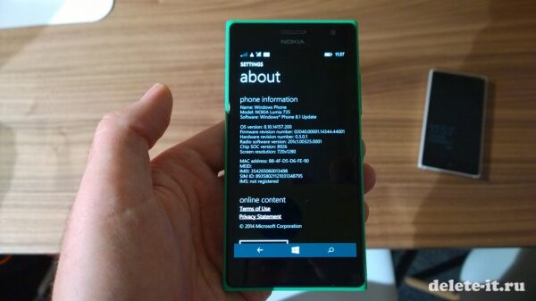 Новинка от Nokia: “селфи-фон” lumia 730