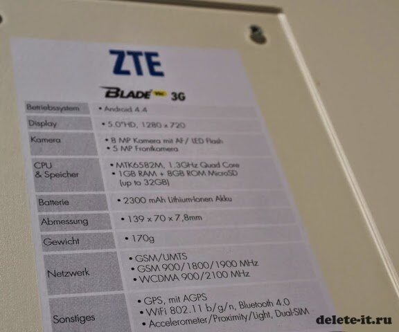 IFA 2014: новая продукция ZTE