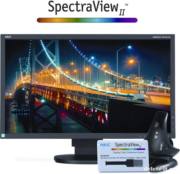 Компанией NEC представлены мониторы MultiSync EA, оснащенные SpectraView II системой калибровки