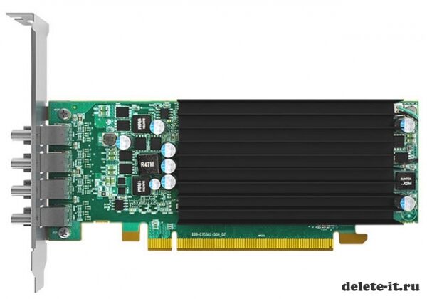 Видеокарты Matrox будут комплектоваться производителем с чипами AMD Radeon