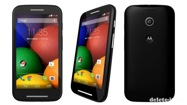 Смартфон Motorola Moto E нового поколения получит увеличенный дисплей