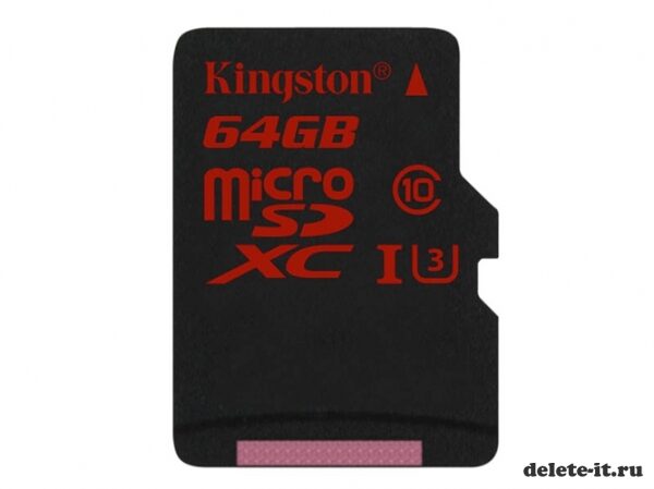 Предназначение microSD-карты Kingston