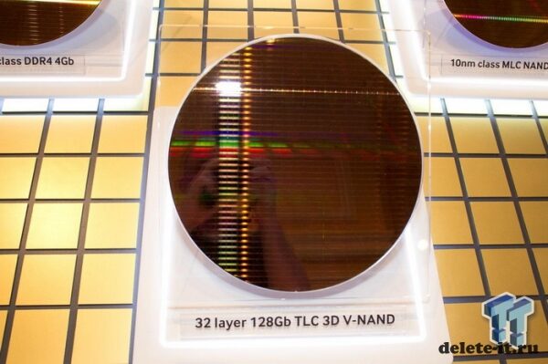 Микросхемы TLC 3D V-NAND от Samsung