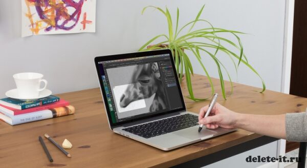 Благодаря ПО Inklet 1.6 можно будет рисовать силой нажатия на тачпаде новеньких MacBook