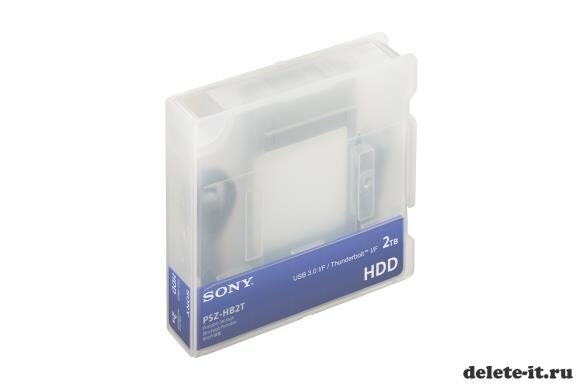 Sony представляет портативные жёсткие диски,  интерфейс от  Thunderbolt и USB3.0